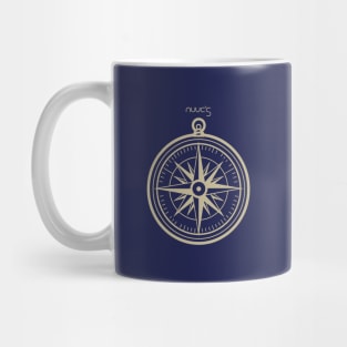 Marine nautical boat compass Mug